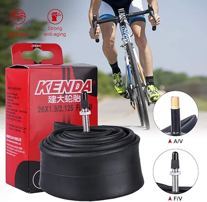 26" Bike tube Kenda 26x1.75/1.90/1.95/2.125 Bicycle Inner Tube