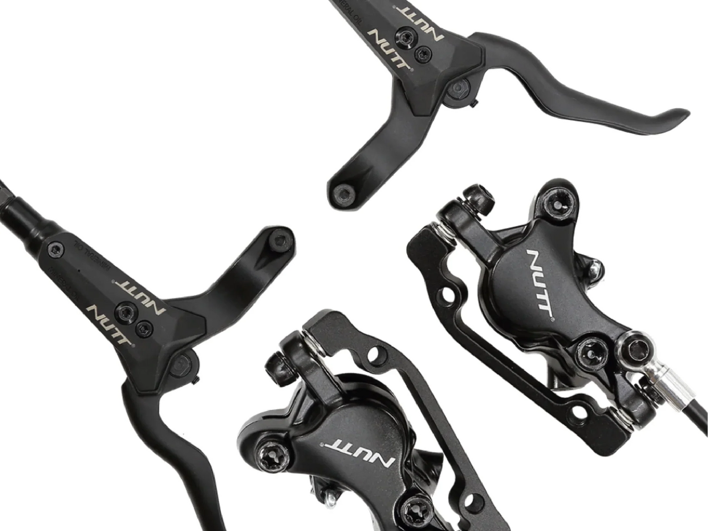 Nutt brake set(zeor 8,10x, 11x...) NUTT hydraulic brakes with brake sensor cables